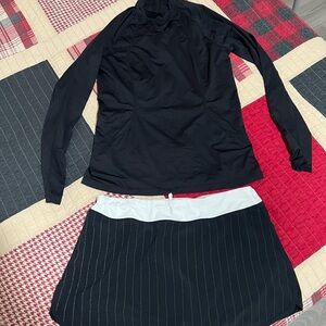 Lululemon swim skirt with short